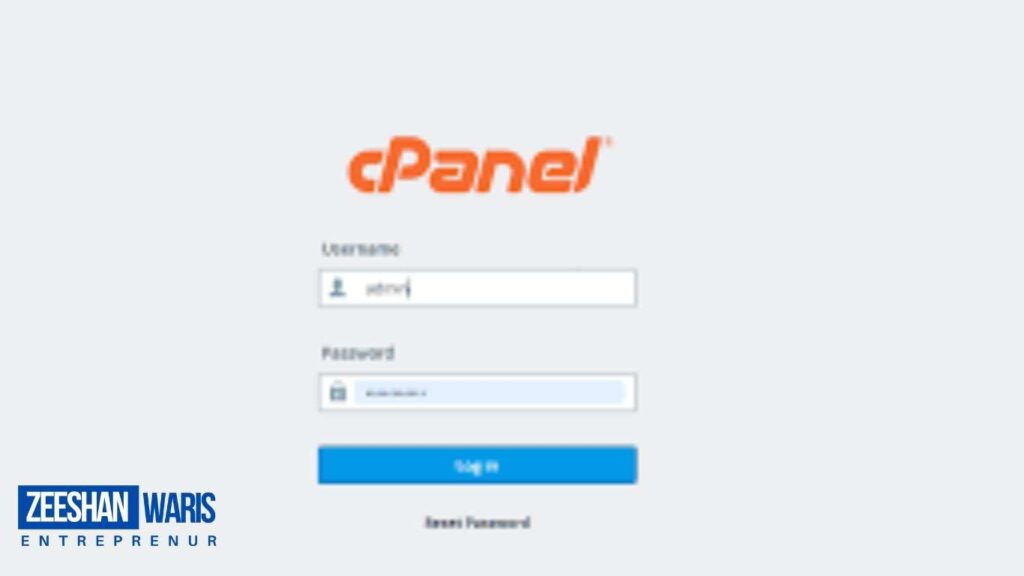 Control Panel - Web Hosting in Pakistan